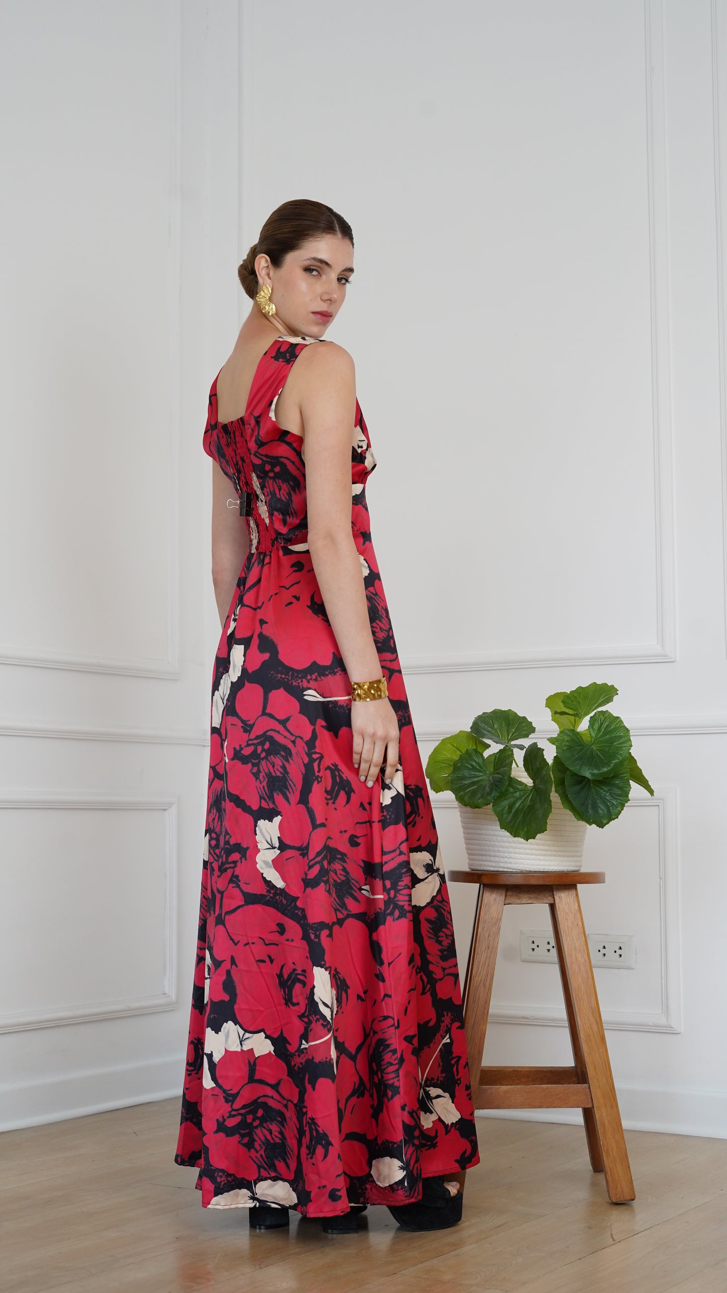Vestido Bianca Rojo