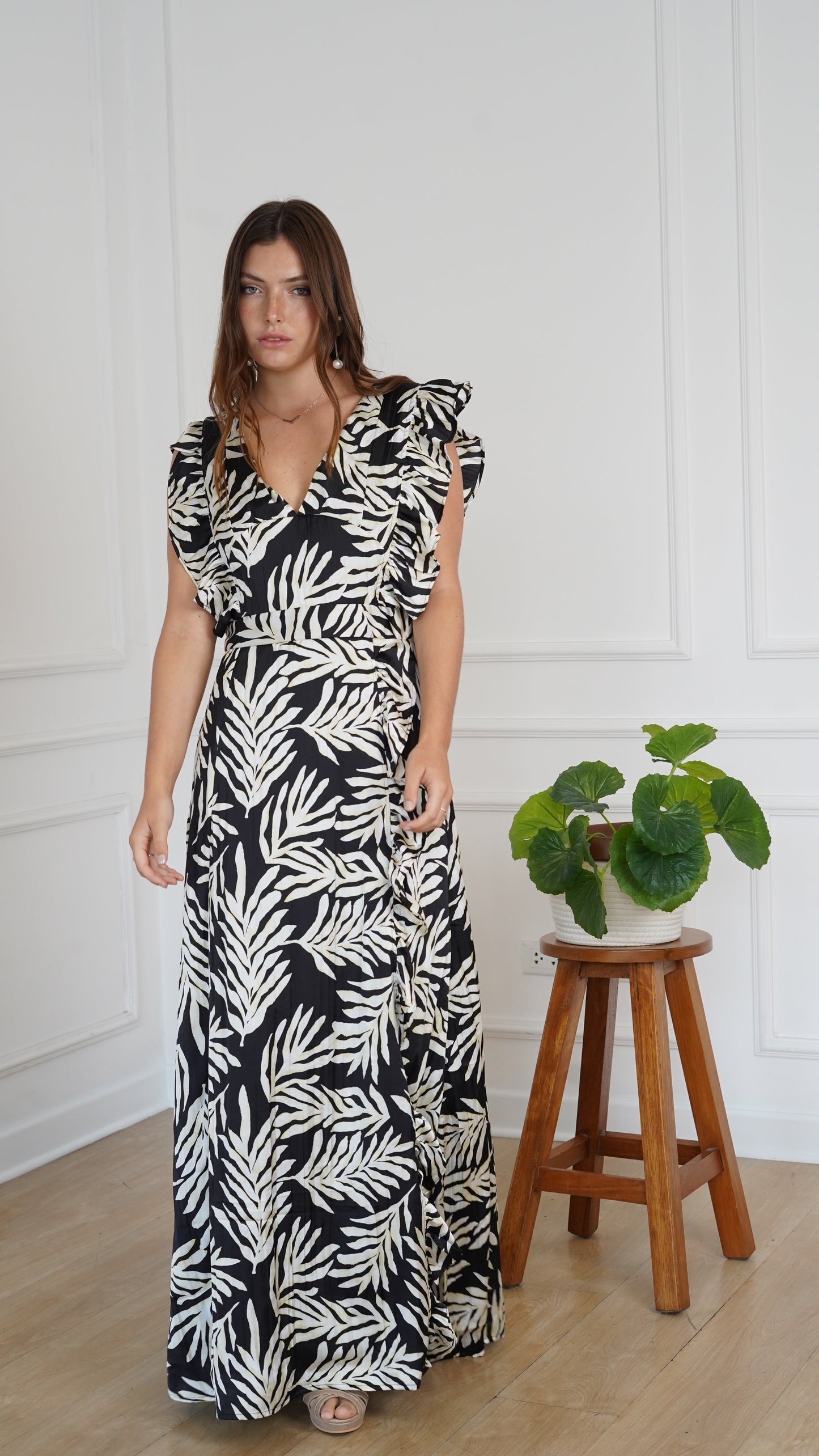 Vestido Greta Palmeras