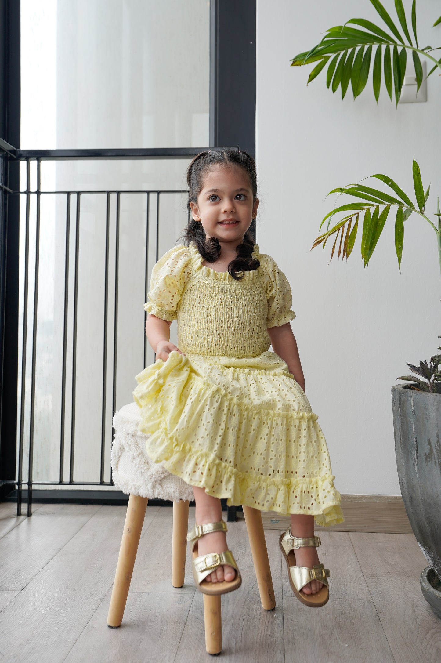 Vestido Amaia 2 Amarillo
