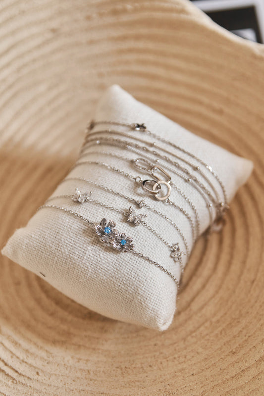 Pulseras de plata