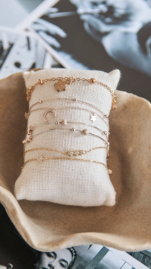 Pulseras de plata