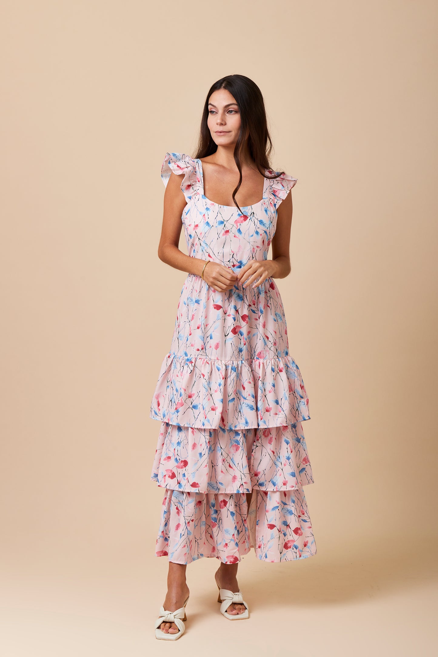 Vestido Rosas