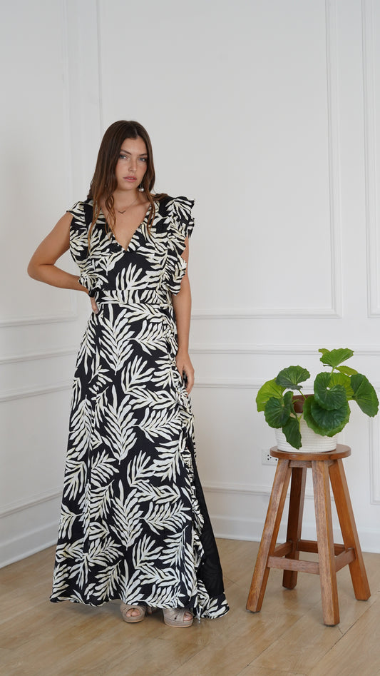 Vestido Greta Palmeras
