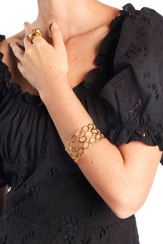 Brazalete dorado