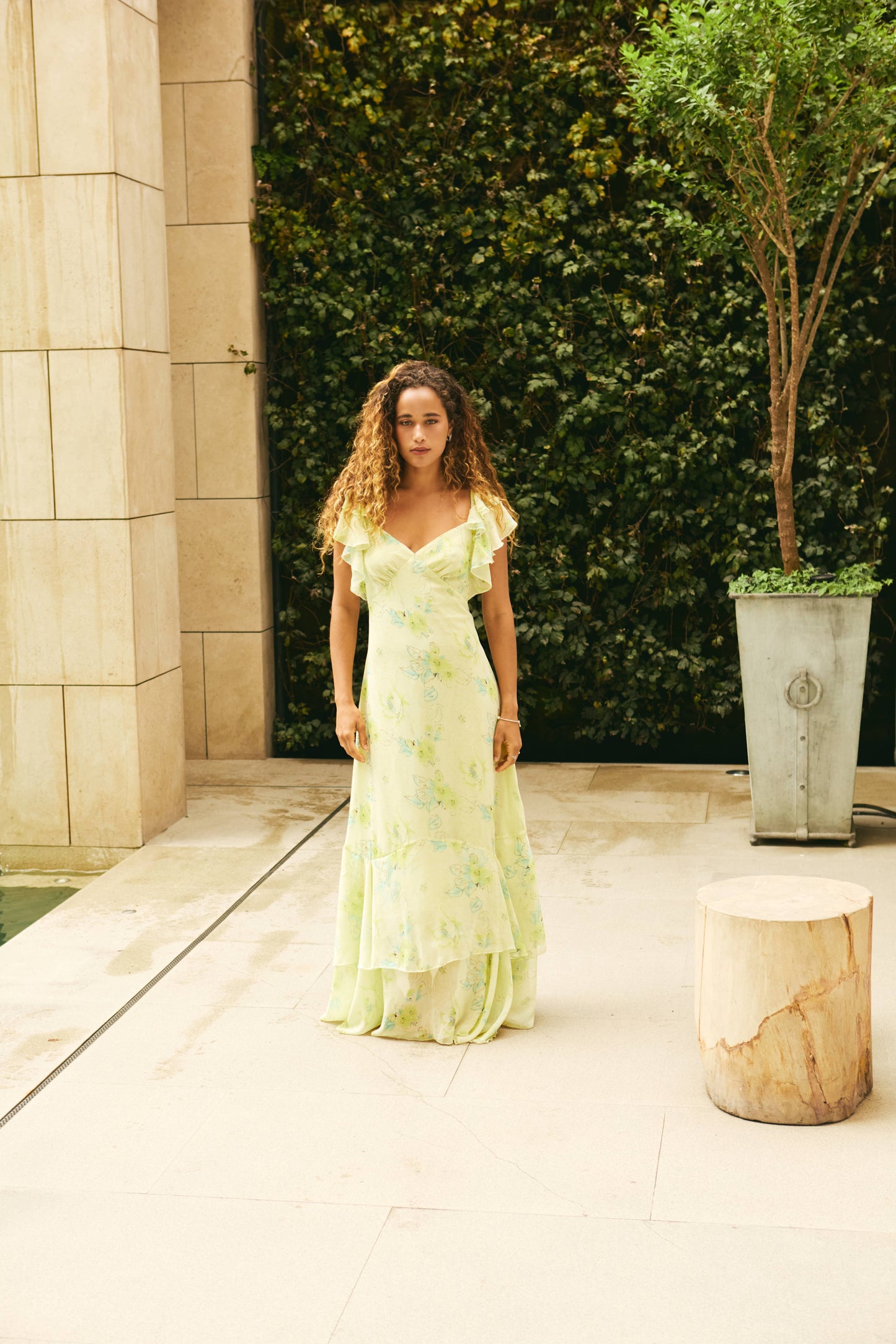 Vestido Largo Vittoria Amarillo Limited Edition