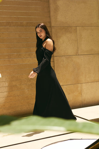 Vestido Largo Nerina Negro