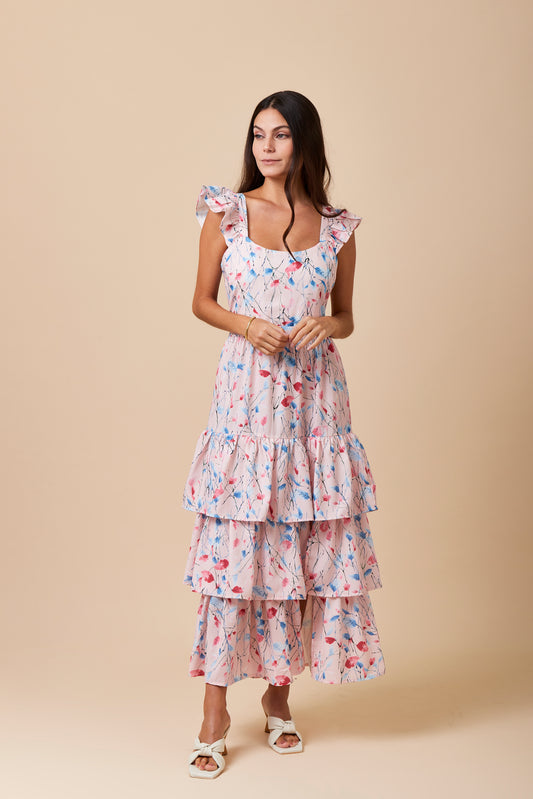 Vestido Rosas