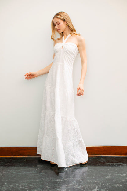 Vestido Lilia Broderie blanco